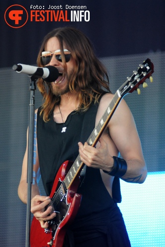 Thirty Seconds to Mars op Pinkpop 2013 - Zaterdag foto