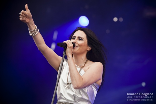 Within Temptation op Indian Summer foto