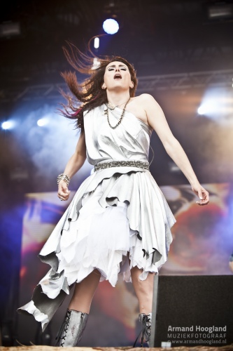 Within Temptation op Indian Summer foto