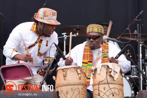 Osibisa op Rotterdam Unlimited 2013 foto