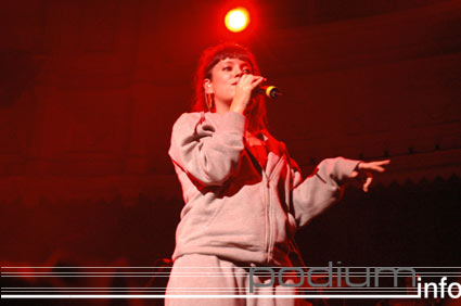 Lily Allen op Lily Allen - 10/11/2006 - Paradiso foto