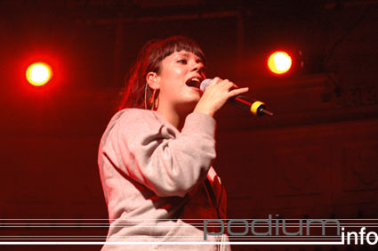 Lily Allen op Lily Allen - 10/11/2006 - Paradiso foto