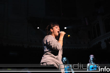 Lily Allen op Lily Allen - 10/11/2006 - Paradiso foto