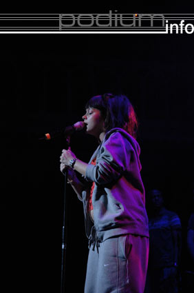 Lily Allen op Lily Allen - 10/11/2006 - Paradiso foto