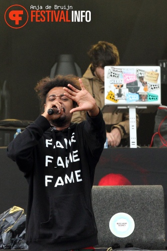 Danny Brown op Best Kept Secret 2013 foto