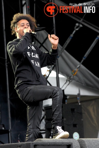 Danny Brown op Best Kept Secret 2013 foto