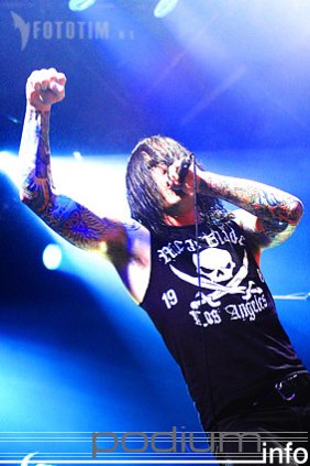 As I Lay Dying op Bullet For My Valentine - 11/11/06 - Melkweg foto