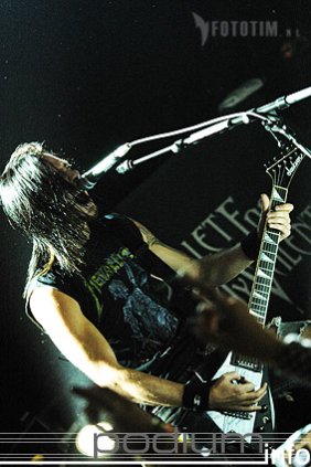 Bullet For My Valentine op Bullet For My Valentine - 11/11/06 - Melkweg foto