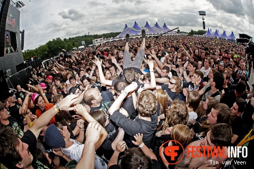 Bullet For My Valentine op Graspop Metal Meeting 2013 foto