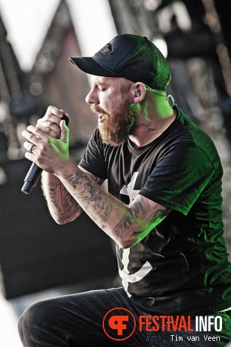 In Flames op Graspop Metal Meeting 2013 foto