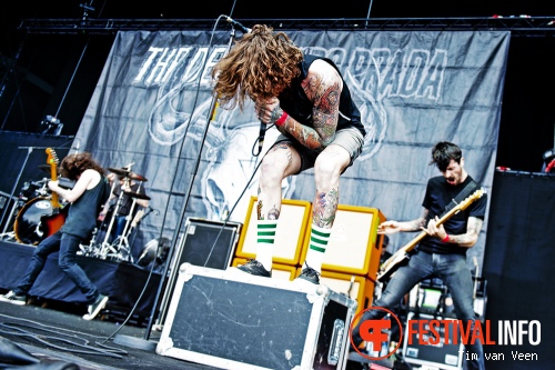 The Devil Wears Prada op Graspop Metal Meeting 2013 foto