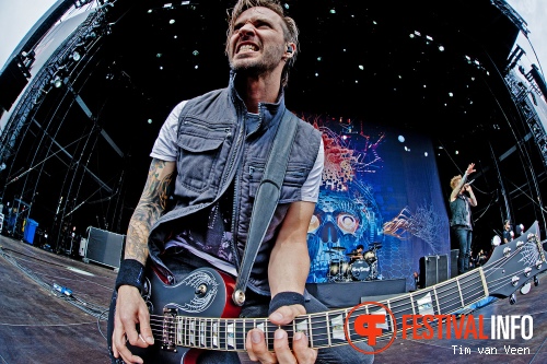 Papa Roach op Graspop Metal Meeting 2013 foto