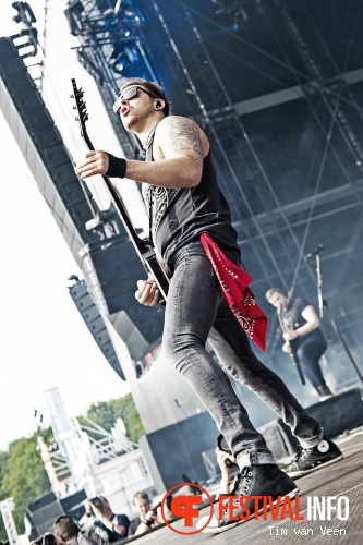 Bullet For My Valentine op Graspop Metal Meeting 2013 foto