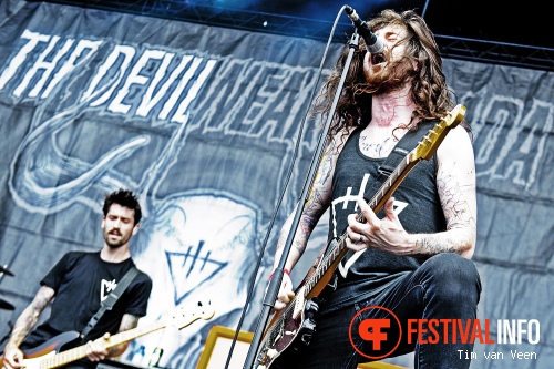 The Devil Wears Prada op Graspop Metal Meeting 2013 foto