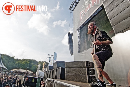 In Flames op Graspop Metal Meeting 2013 foto