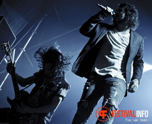 Asking Alexandria op Graspop Metal Meeting 2013 foto