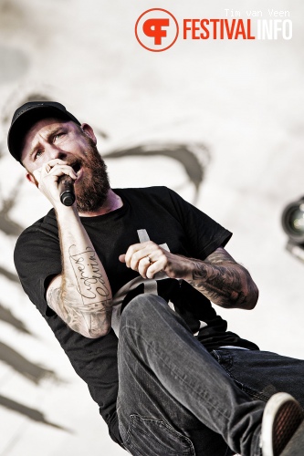 In Flames op Graspop Metal Meeting 2013 foto