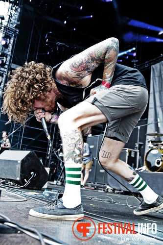 The Devil Wears Prada op Graspop Metal Meeting 2013 foto