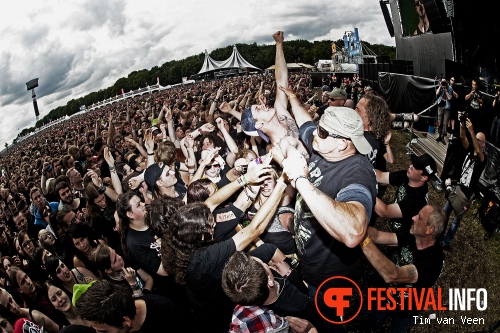 Bullet For My Valentine op Graspop Metal Meeting 2013 foto