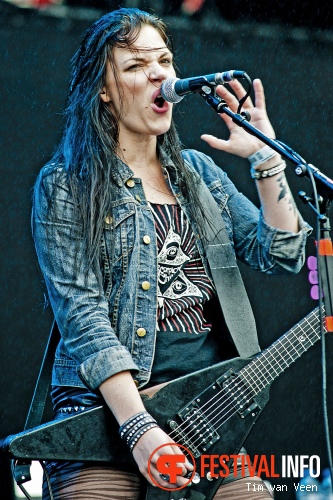 Crucified Barbara op Graspop Metal Meeting 2013 foto