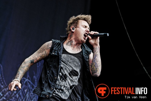 Papa Roach op Graspop Metal Meeting 2013 foto