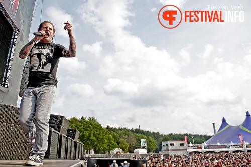 Stone Sour op Graspop Metal Meeting 2013 foto