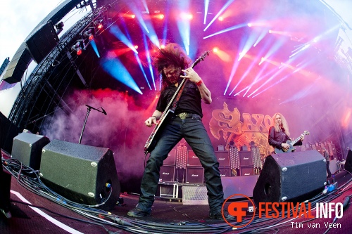 Saxon op Graspop Metal Meeting 2013 foto