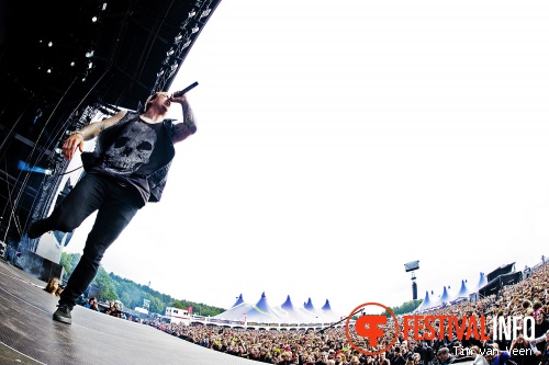 Papa Roach op Graspop Metal Meeting 2013 foto