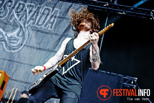 The Devil Wears Prada op Graspop Metal Meeting 2013 foto