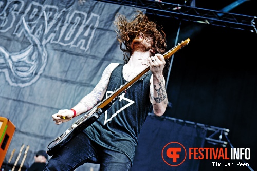 The Devil Wears Prada op Graspop Metal Meeting 2013 foto