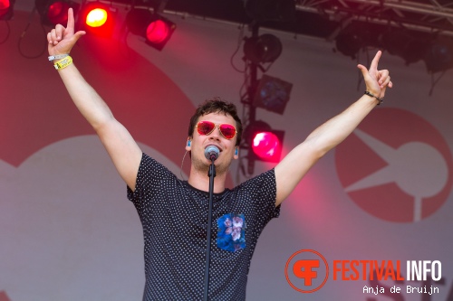 Handsome Poets op Parkpop 2013 foto