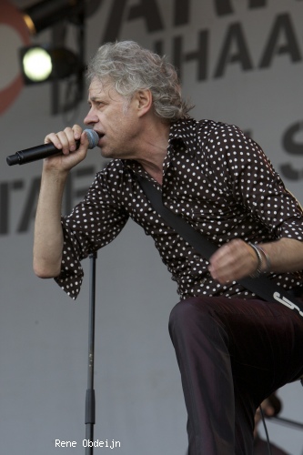 Bob Geldof op Parkpop 2013 foto