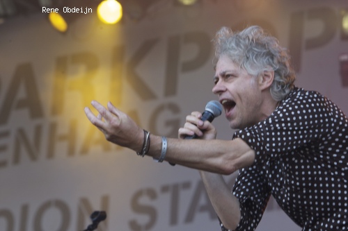 Bob Geldof op Parkpop 2013 foto