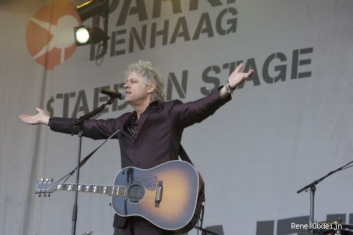 Bob Geldof op Parkpop 2013 foto