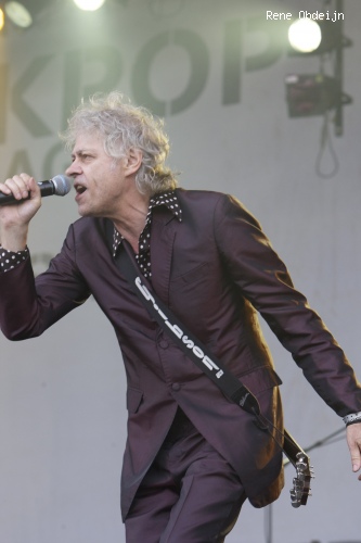 Bob Geldof op Parkpop 2013 foto