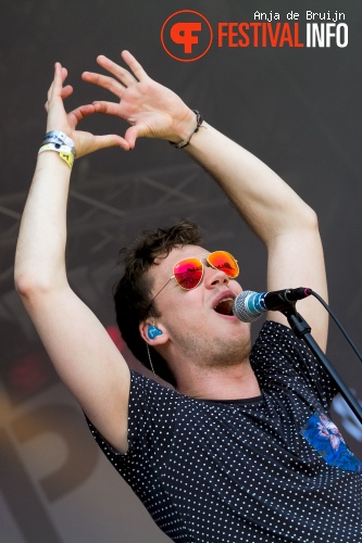 Handsome Poets op Parkpop 2013 foto