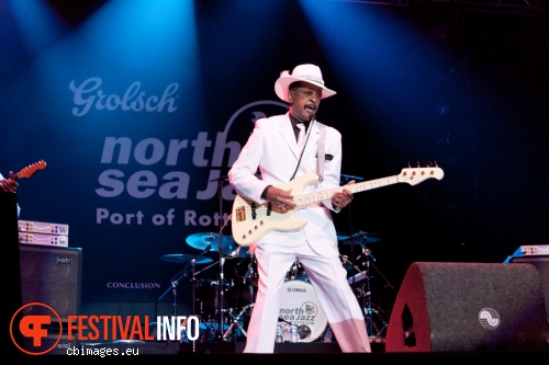 Larry Graham & Graham Central Station op North Sea Jazz - dag 1 foto