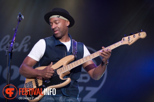 Foto Marcus Miller op North Sea Jazz - dag 3