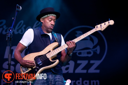 Foto Marcus Miller op North Sea Jazz - dag 3