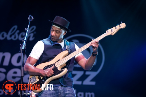Foto Marcus Miller op North Sea Jazz - dag 3