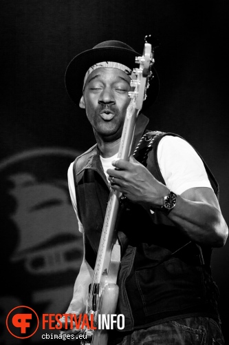 Foto Marcus Miller op North Sea Jazz - dag 3