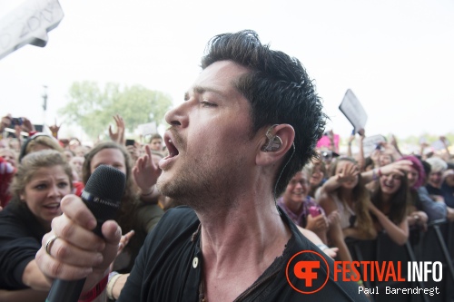 The Script op Rock Werchter 2013 - dag 2 foto