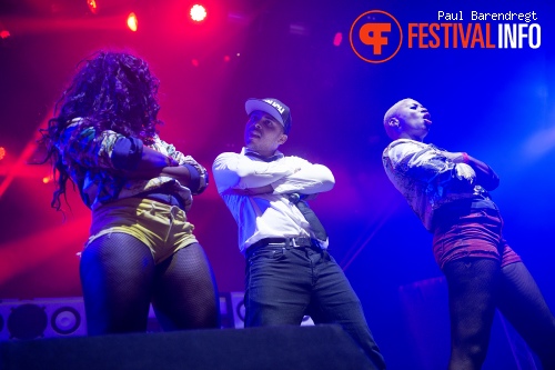 Major Lazer op Rock Werchter 2013 - dag 2 foto