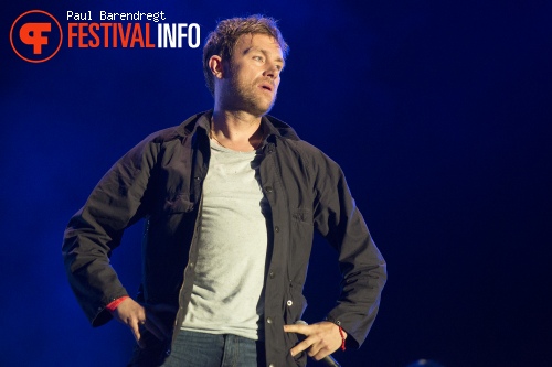 Blur op Rock Werchter 2013 - dag 2 foto