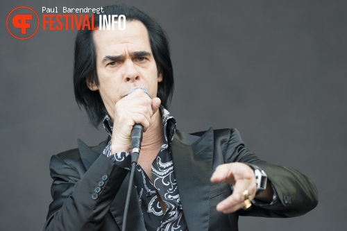 Nick Cave & the Bad Seeds op Rock Werchter 2013 - dag 3 foto