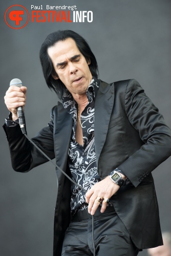 Nick Cave & the Bad Seeds op Rock Werchter 2013 - dag 3 foto