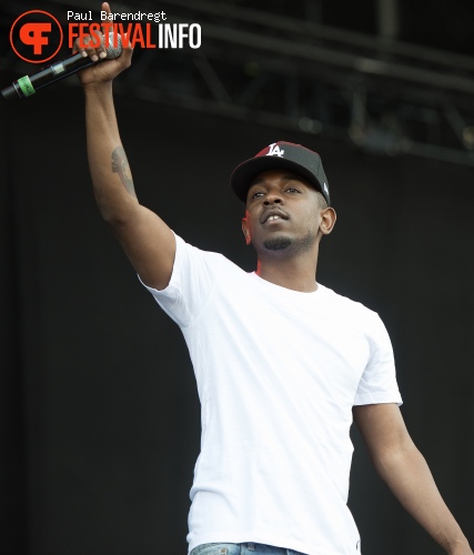 Kendrick Lamar op Rock Werchter 2013 - dag 3 foto