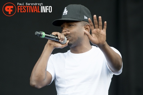 Kendrick Lamar op Rock Werchter 2013 - dag 3 foto