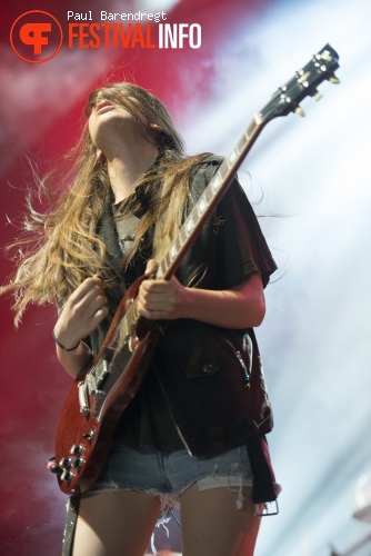 Haim op Rock Werchter 2013 - dag 4 foto