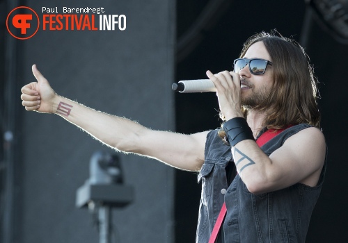 Thirty Seconds to Mars op Rock Werchter 2013 - dag 4 foto